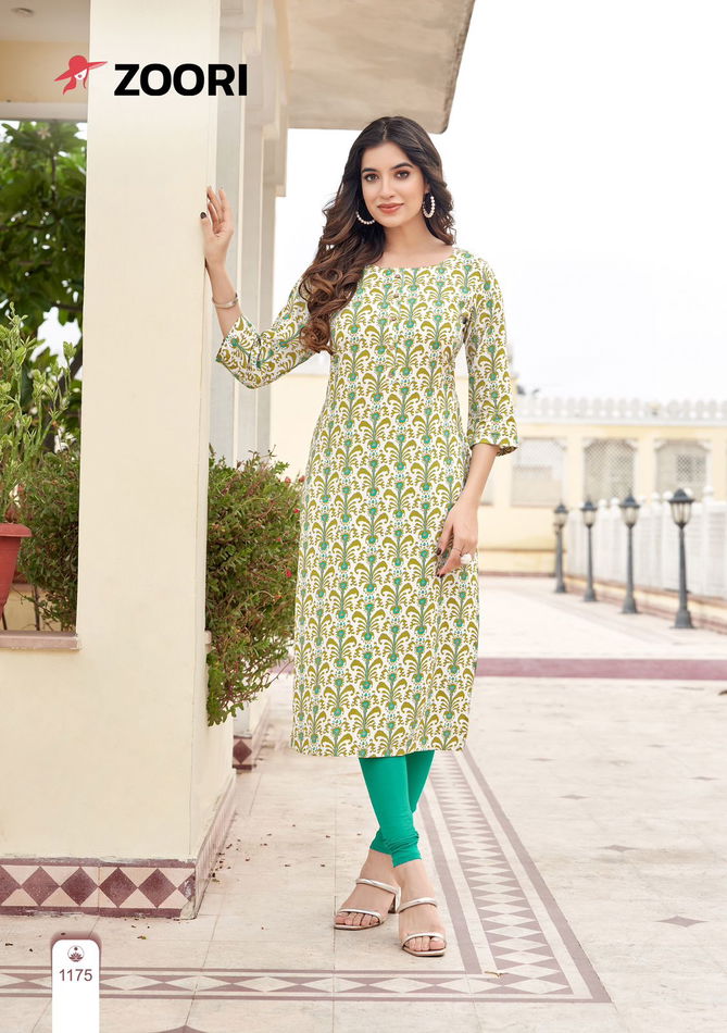 Akshara Vol 29 By Zoori Rayon Printed Kurtis Wholesale Shop In Surat